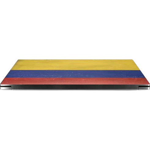 Colombia Flag Distressed Dell XPS Skin